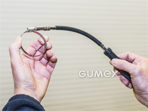 Biegsamer Schraubendreher TORRO für Schellenschrauben mit Kopfgröße 6mm und 7mm, Stahl, Nickel, PVC, 